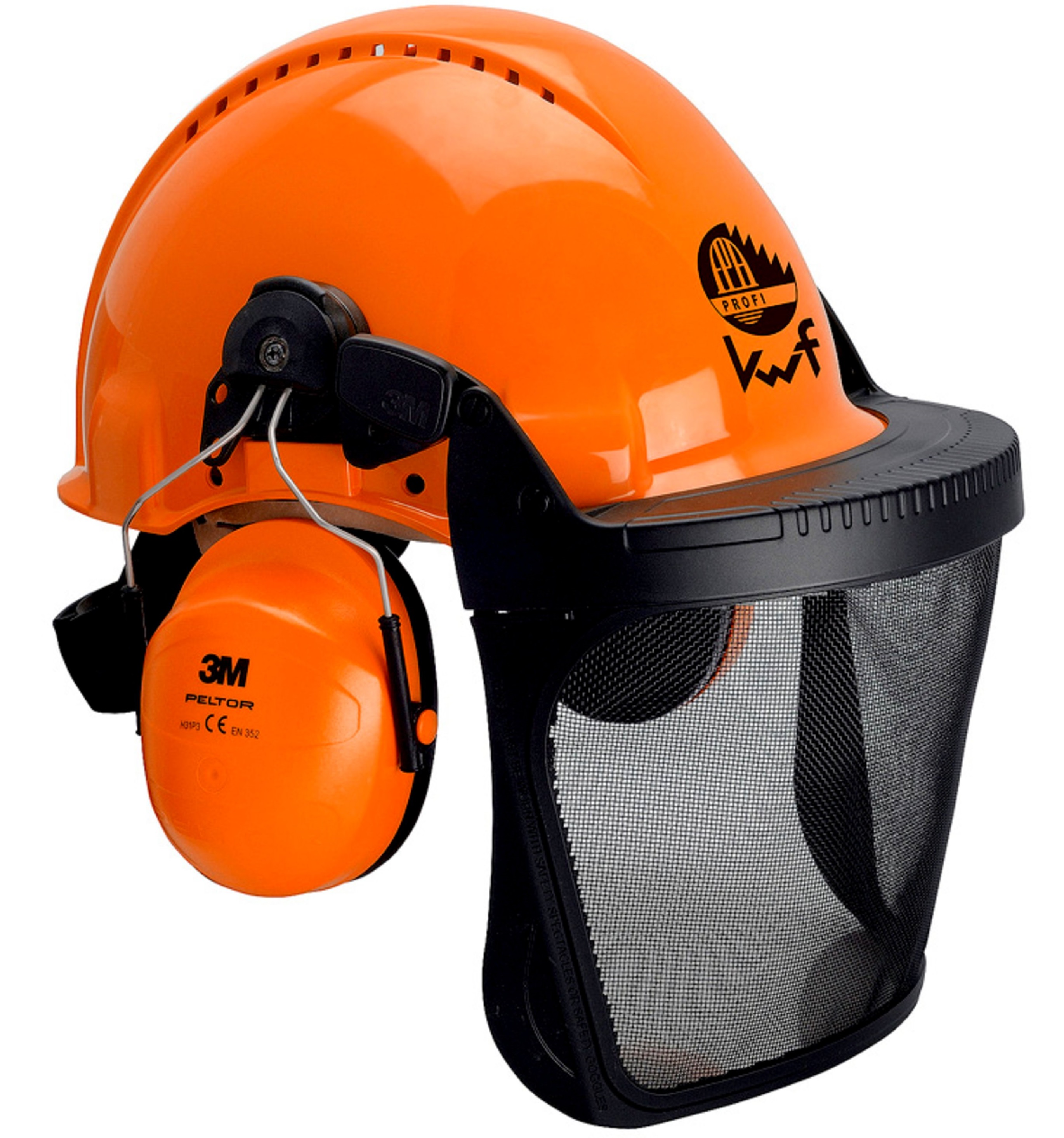 3M G3000 Kopfschutz-Kombination 3MO315B mit H31P3E Kapseln + Visier