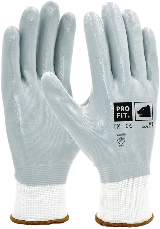 Pro-Fit 355 Nitril-Schutzhandschuhe vollbeschichtet