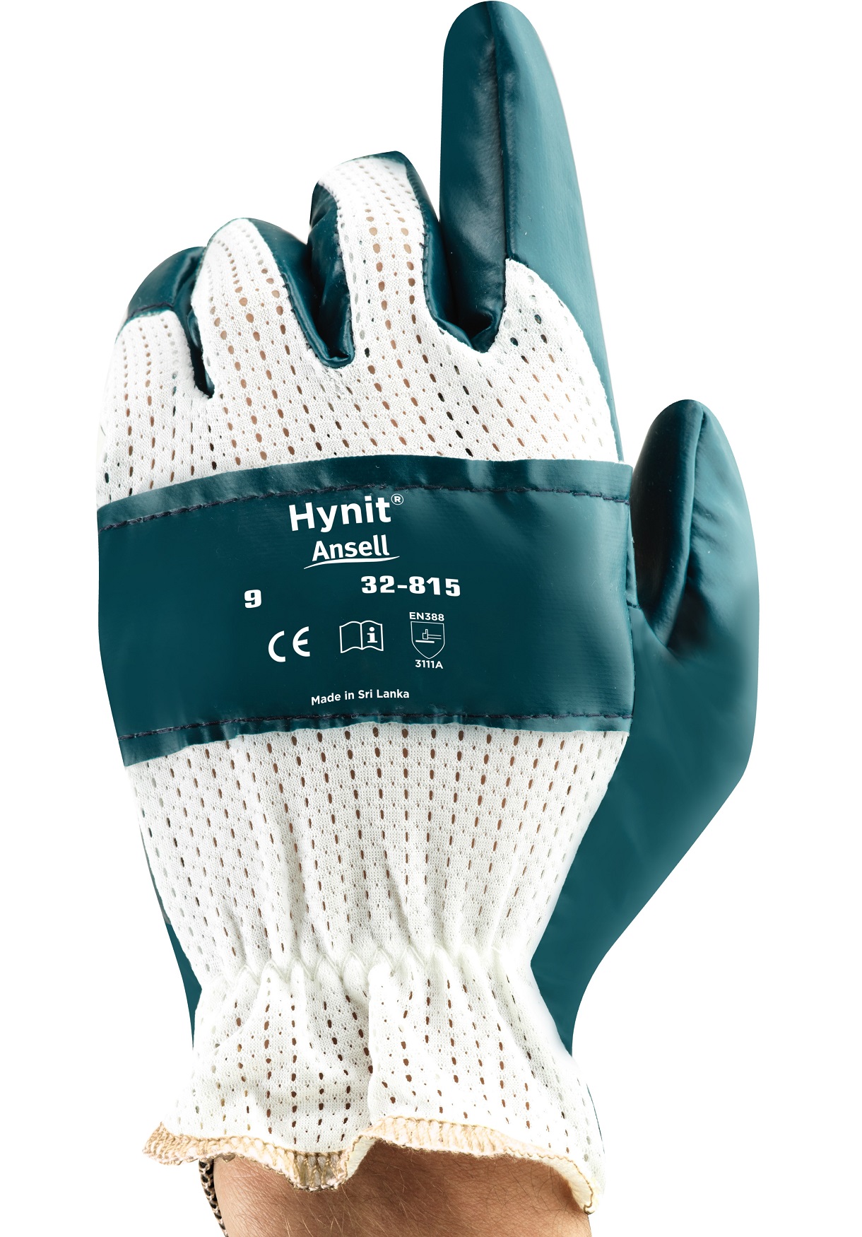 Ansell Hynit 32-815 Nitril-Schutzhandschuhe teilbeschichtet