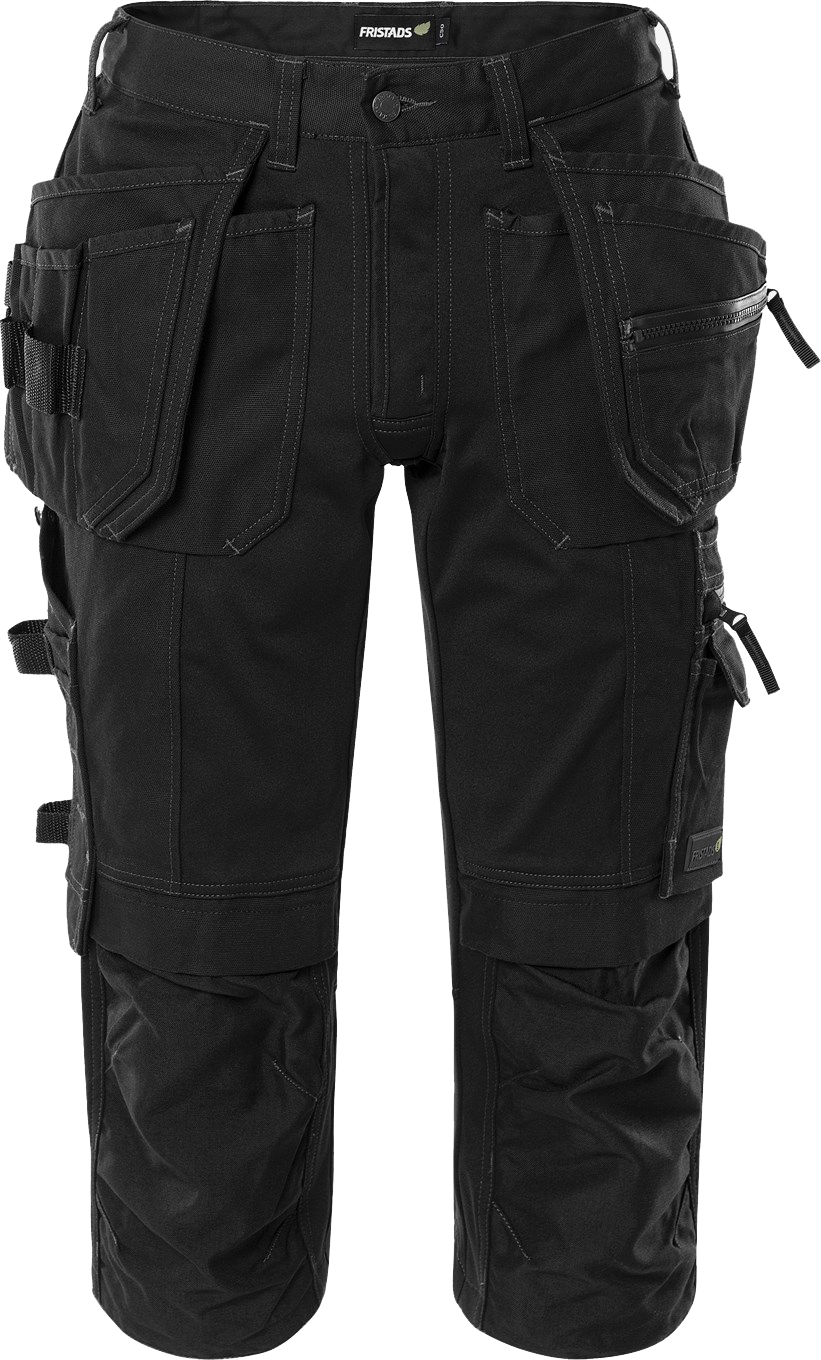 Fristads 300865 Handwerker Stretch-3/4-Hose Green 2531 GCYD