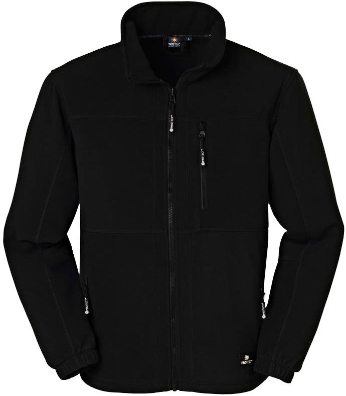 4 Protect DALLAS 3360 Fleece-Jacke schwarz einzippbar