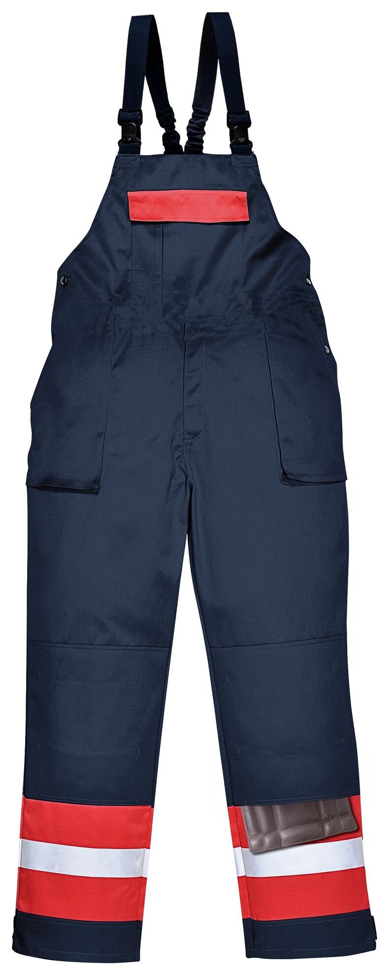fr57nar-b1 Portwest Bizflame Plus FR57 Multinorm Dungarees