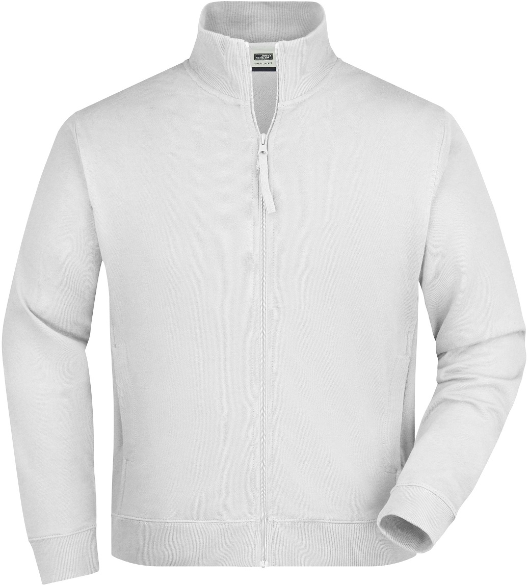James & Nicholson JN058 Sweatjacke French Terry in 11 Farben