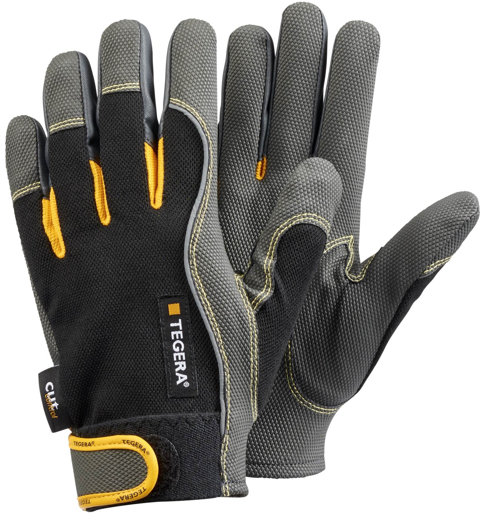 ejendals Tegera 9121 Synthetikleder-Schnittschutzhandschuhe Level C