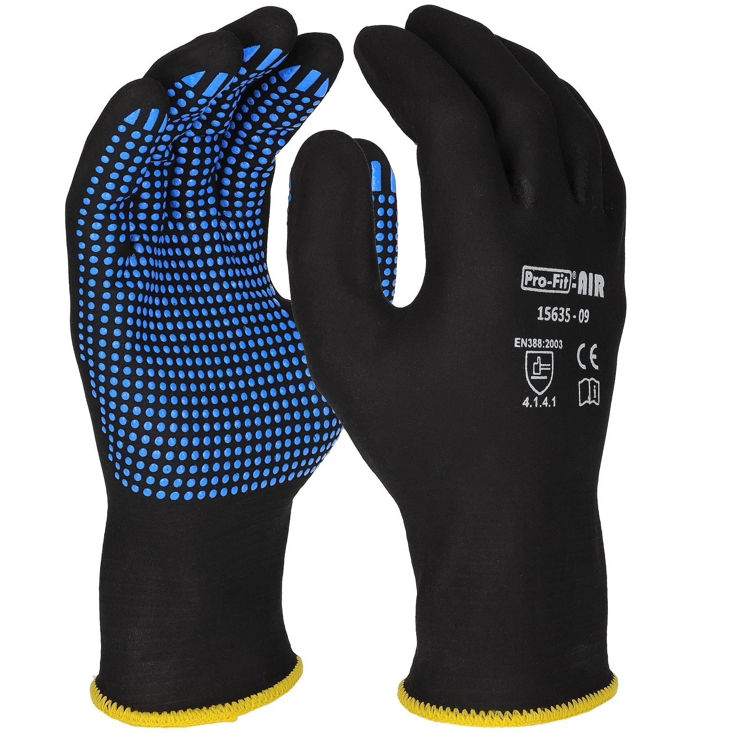 Pro-Fit 15635 AIR NFT Nitrilschaum-Schutzhandschuhe mit Noppen