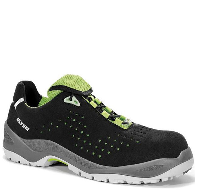 Elten Impulse green Low 722551 Halbschuhe ESD S1P schwarz/grün