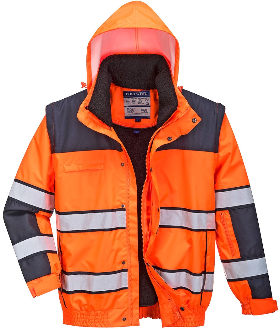 PW-C466OBRXS - leuchtorange-schwarz