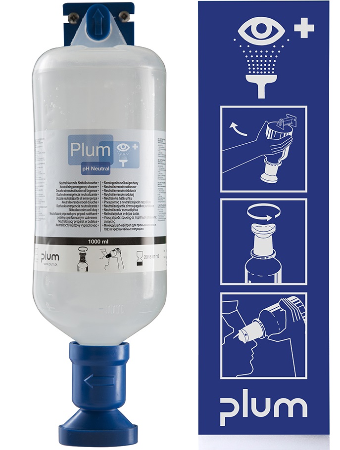 Plum 4741 Wandstation mit 1 x 1000 ml pH Neutral