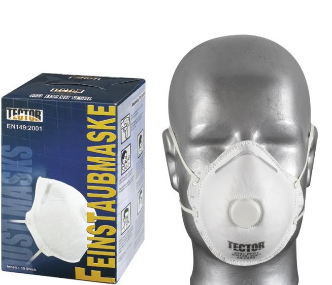 Tector 4231 P1 Feinstaubmaske FFP1 mit Ausatemventil