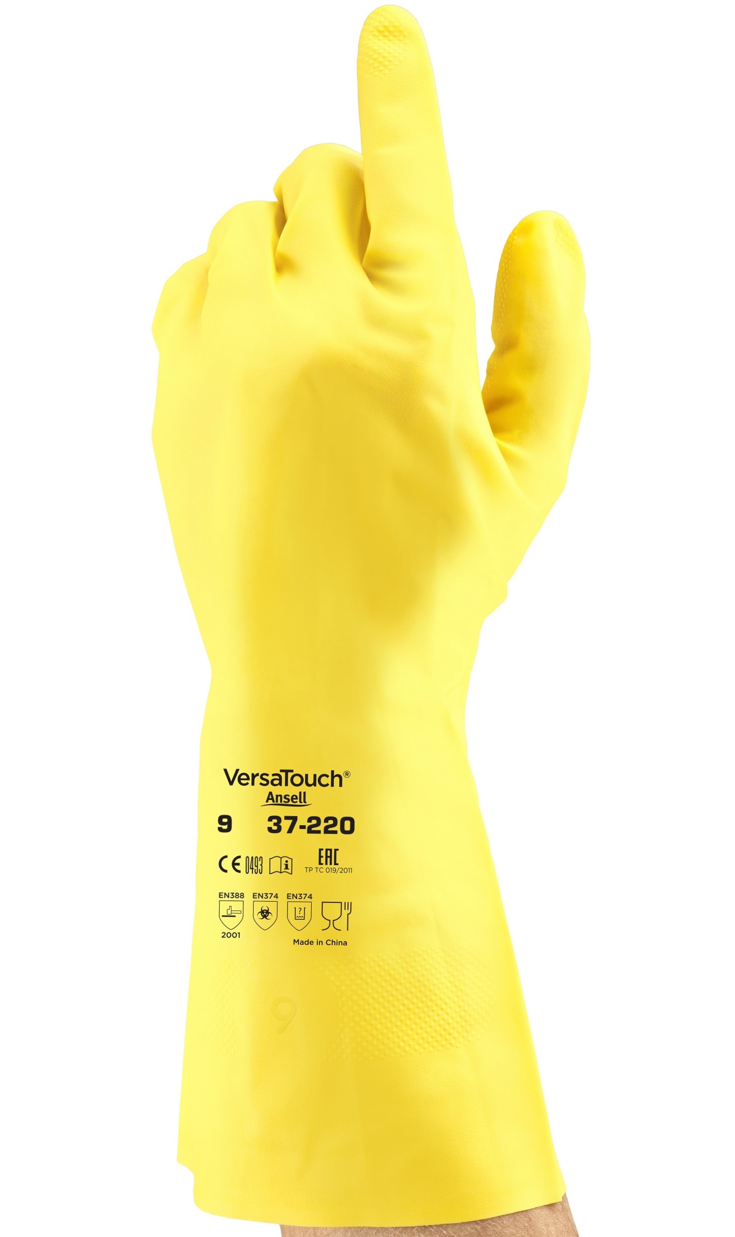 Ansell AlphaTec 37-220 Nitril-Chemikalien-Schutzhandschuhe