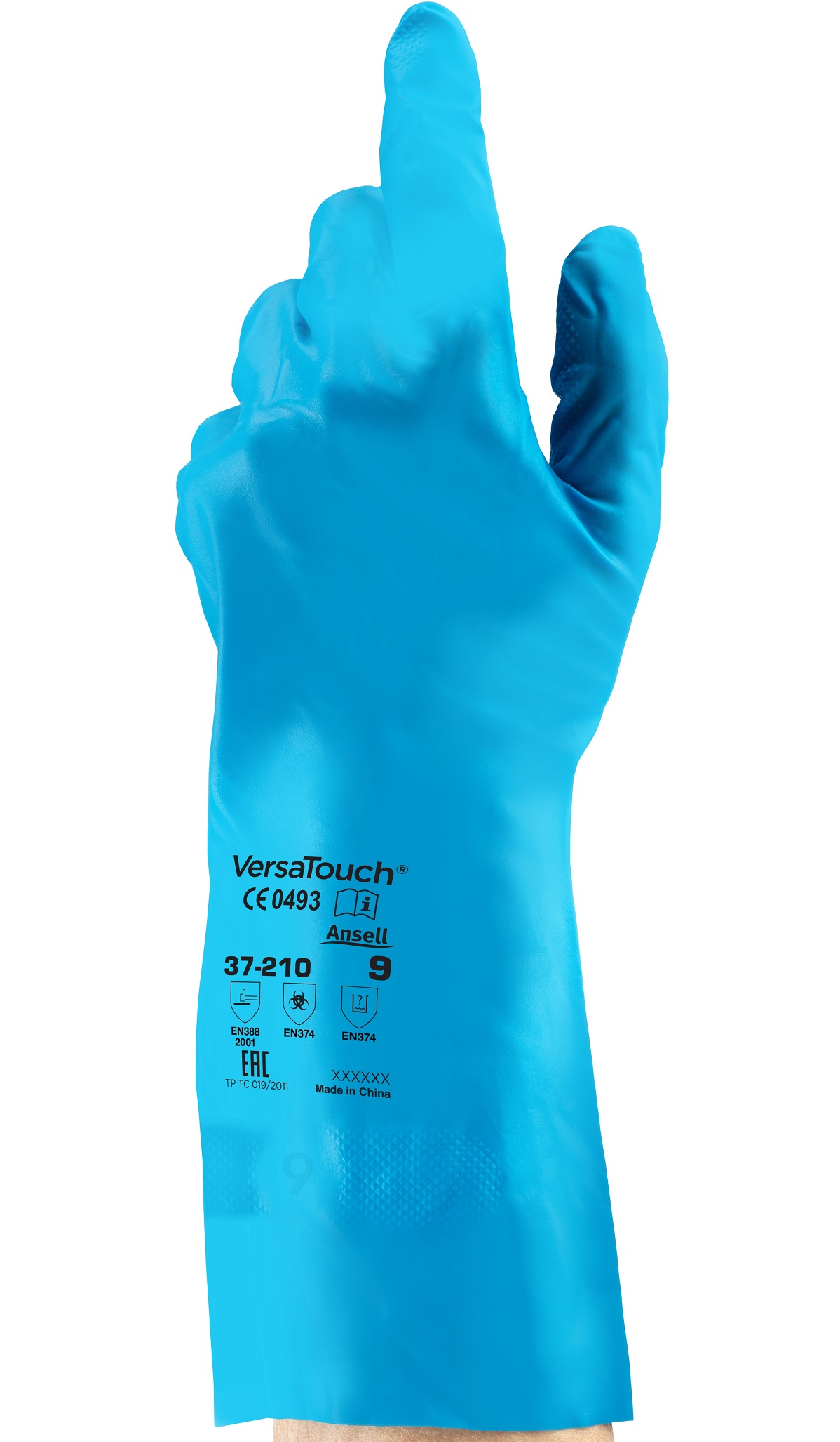 Ansell AlphaTec 37-210 Nitril-Chemikalienschutzhandschuhe