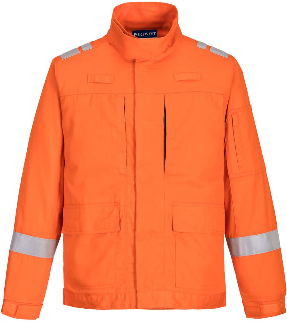 FR601ORR Portwest FR601 Multinorm welding protection jacket