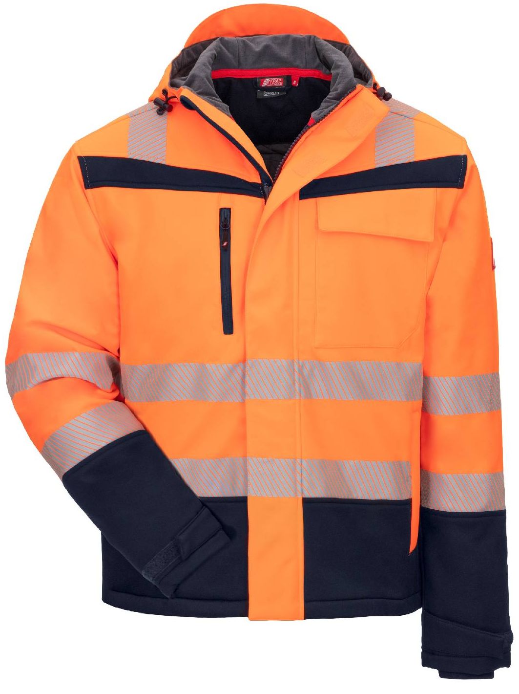 Nitras Motion Tex VIZ Plus 7175 Warnschutz-Winter-Softshelljacke