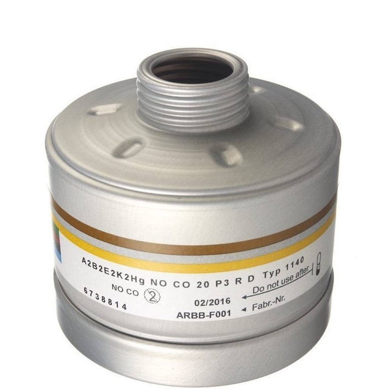 Dräger X-plore Rd40 Kombinationsfilter 1140 A2B2E2K2 Hg NO CO 20 P3 R D 6738814