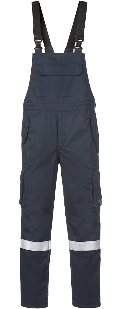 4 Protect GRANDBY 3581 Multinorm-Latzhose marine mit Reflexstreifen