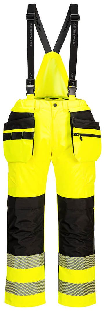PW356YBR Portwest PW356 PW2 high-visibility dungarees