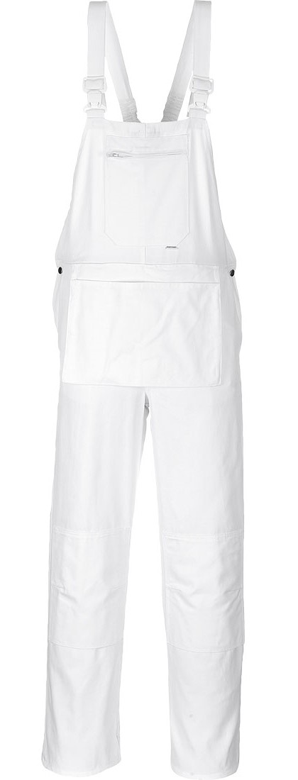 Portwest S810 Bolten Maler-Latzhose weiß