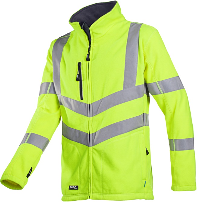712Z_FY1_A2_T01_SIL Sioen Mowett 712ZA2T01 Warnschutz-Fleecejacke