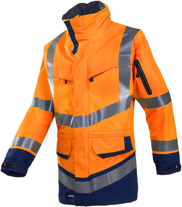 Sioen Windsor 708ZA2LH2 Warnschutz-Regenjacke
