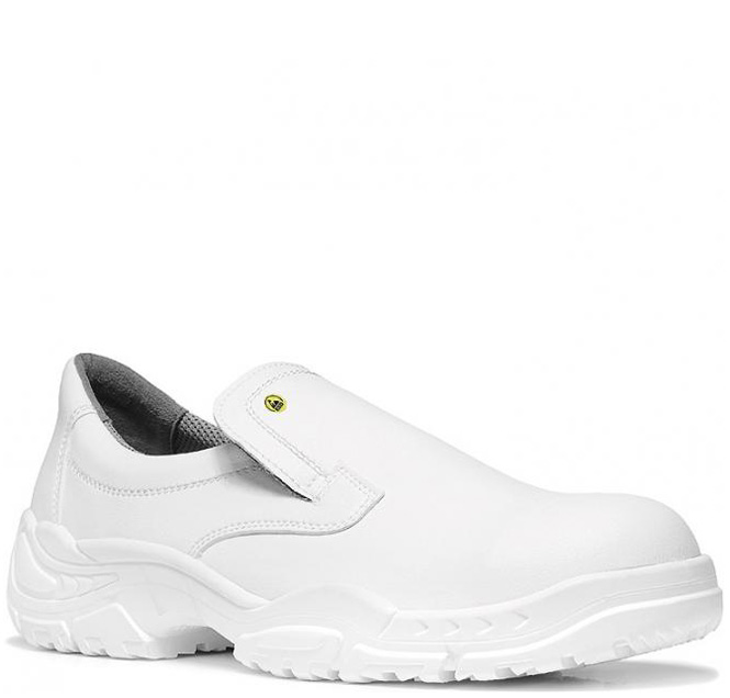 Elten White Slipper Low 72498 Halbschuhe ESD S2  weiß