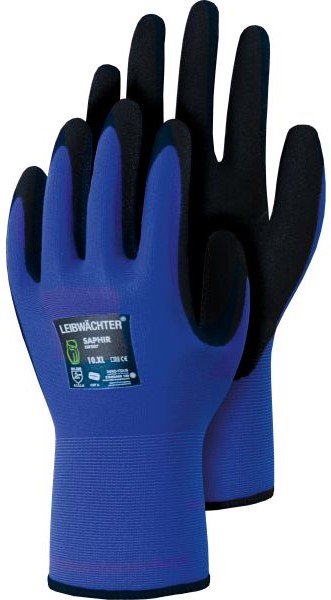 Leibwächter LW507 Saphir Nitril-Schutzhandschuhe