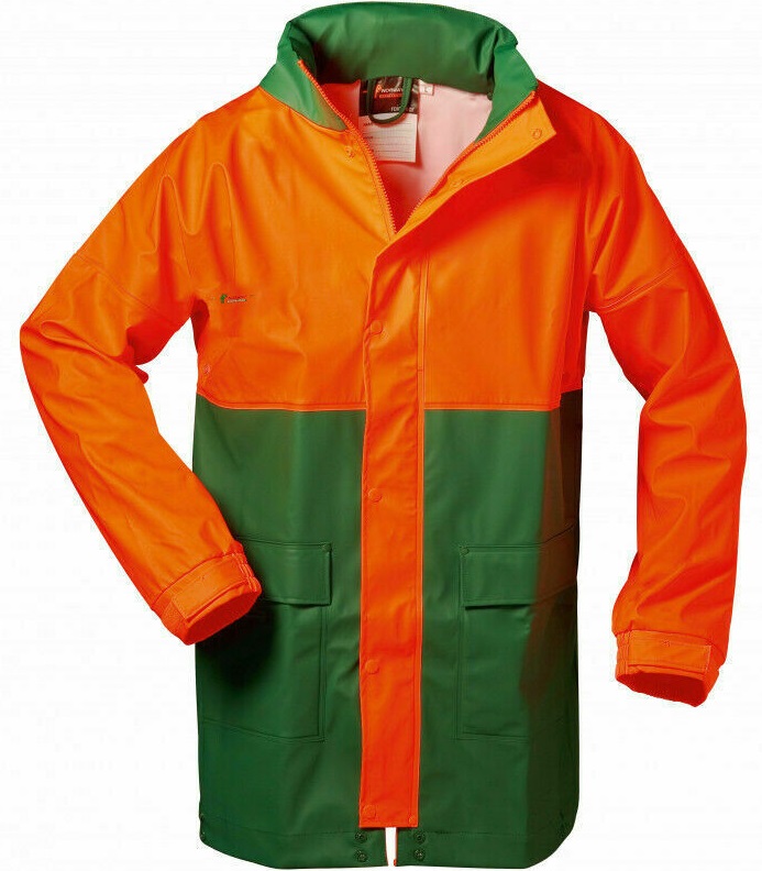 Norway Pappel 22753 PU-Stretch Forst-Regenjacke