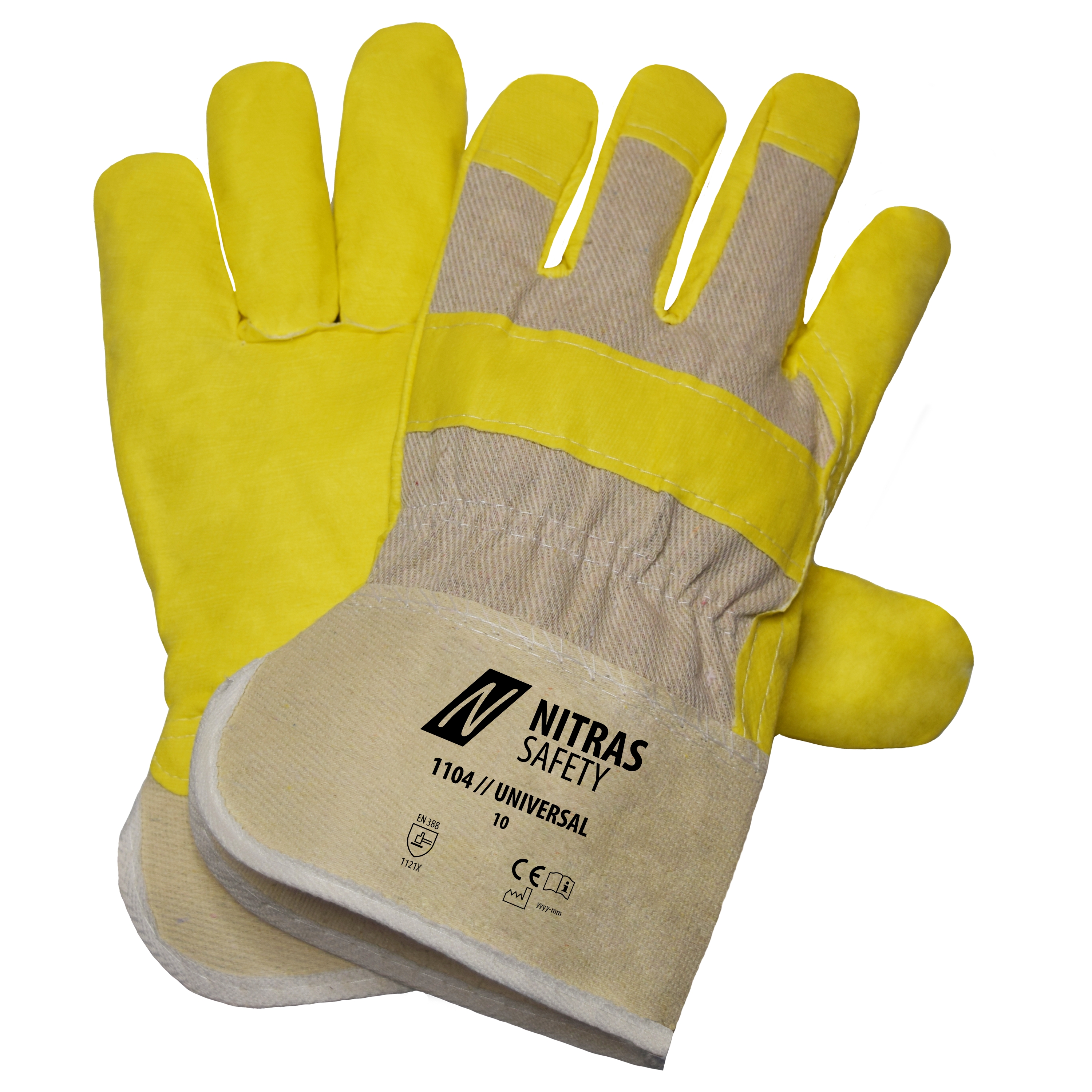 Nitras 1104 Universal-Kunstlederhandschuhe