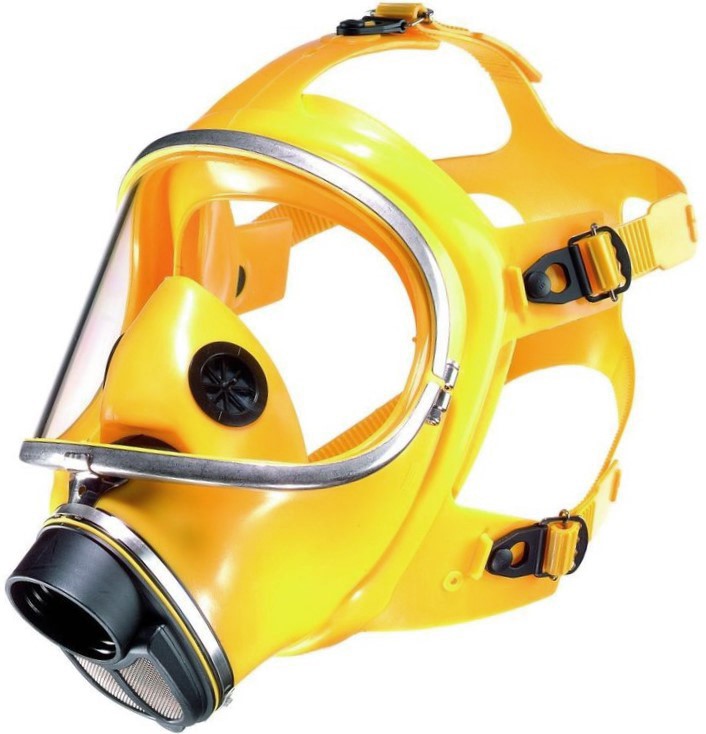 Dräger Panorama Nova Vollmaske Silikon PC RA R52855