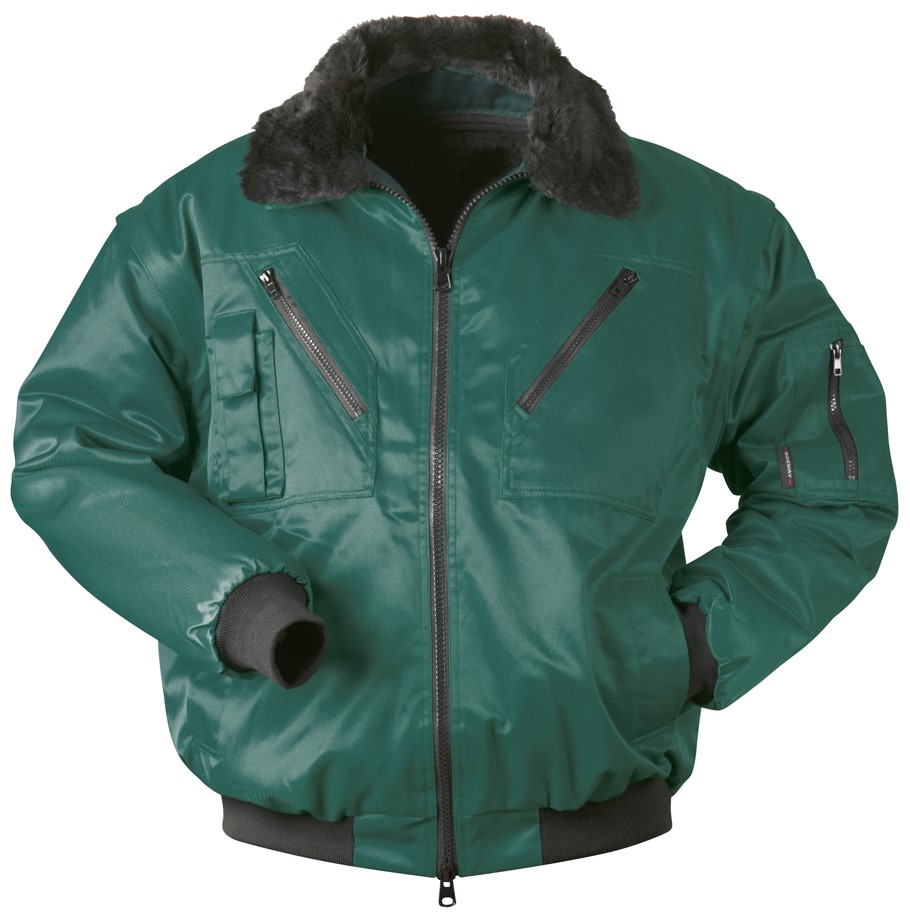 Norway Lillehammer 23612 Pilotjacke grün