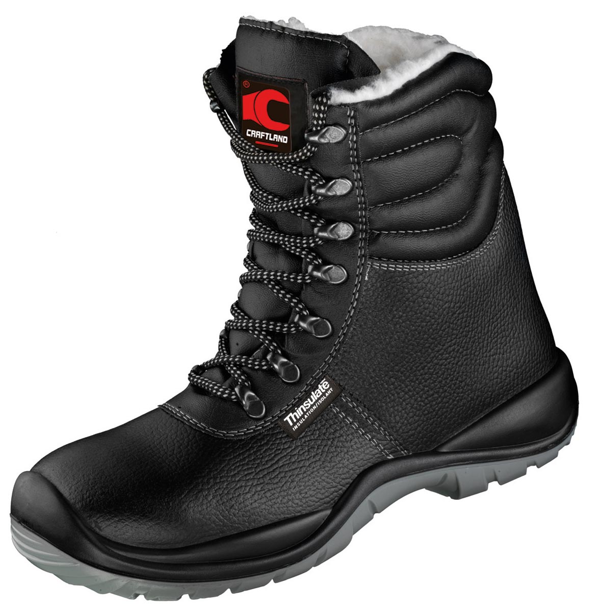 Craftland 33401 WINTERHUDE Winterstiefel S3 schwarz