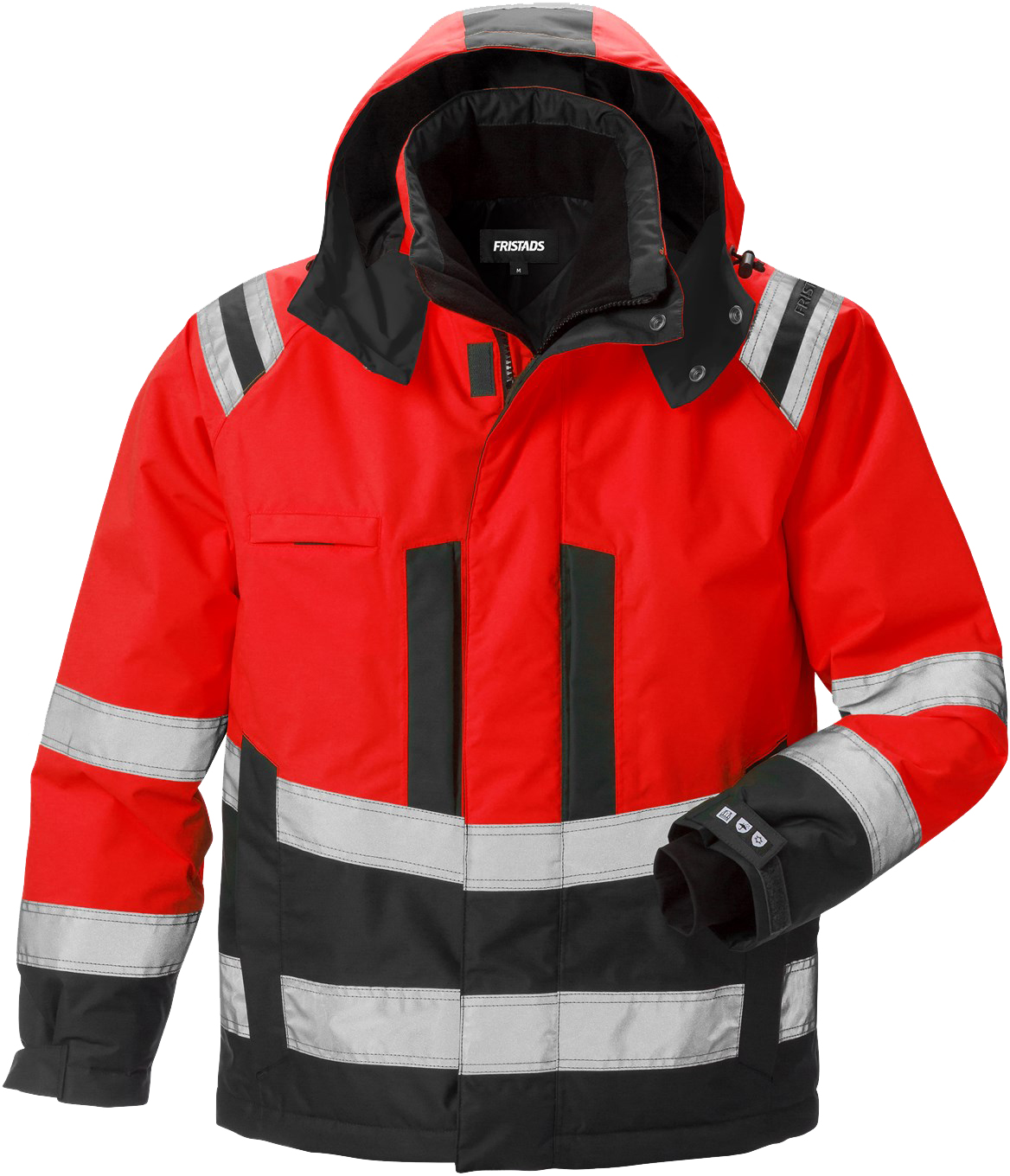 KA-119626-396-XS - leuchtrot-schwarz