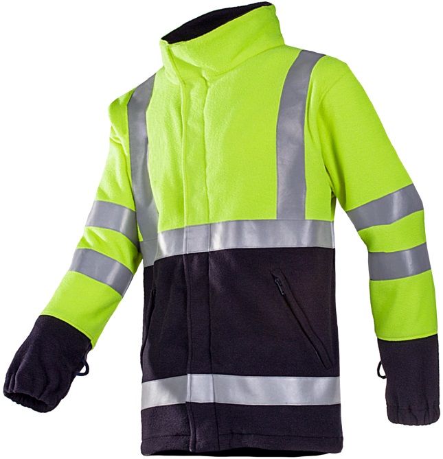 9896_278___SIL Sioen Arlier 9896N2TF5 Multinorm Warnschutz-Fleecejacke
