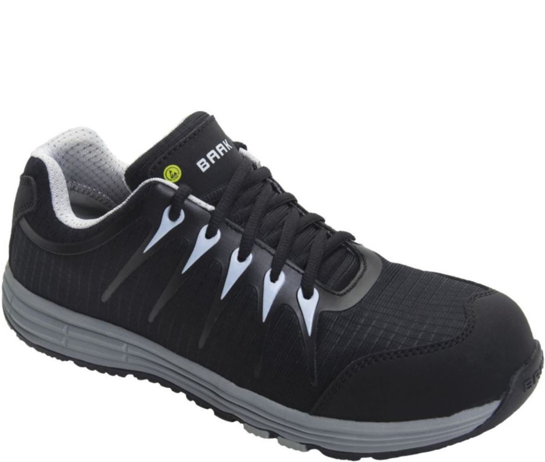 Baak 73181 Rui Halbschuhe S3 SRC ESD schwarz-grau