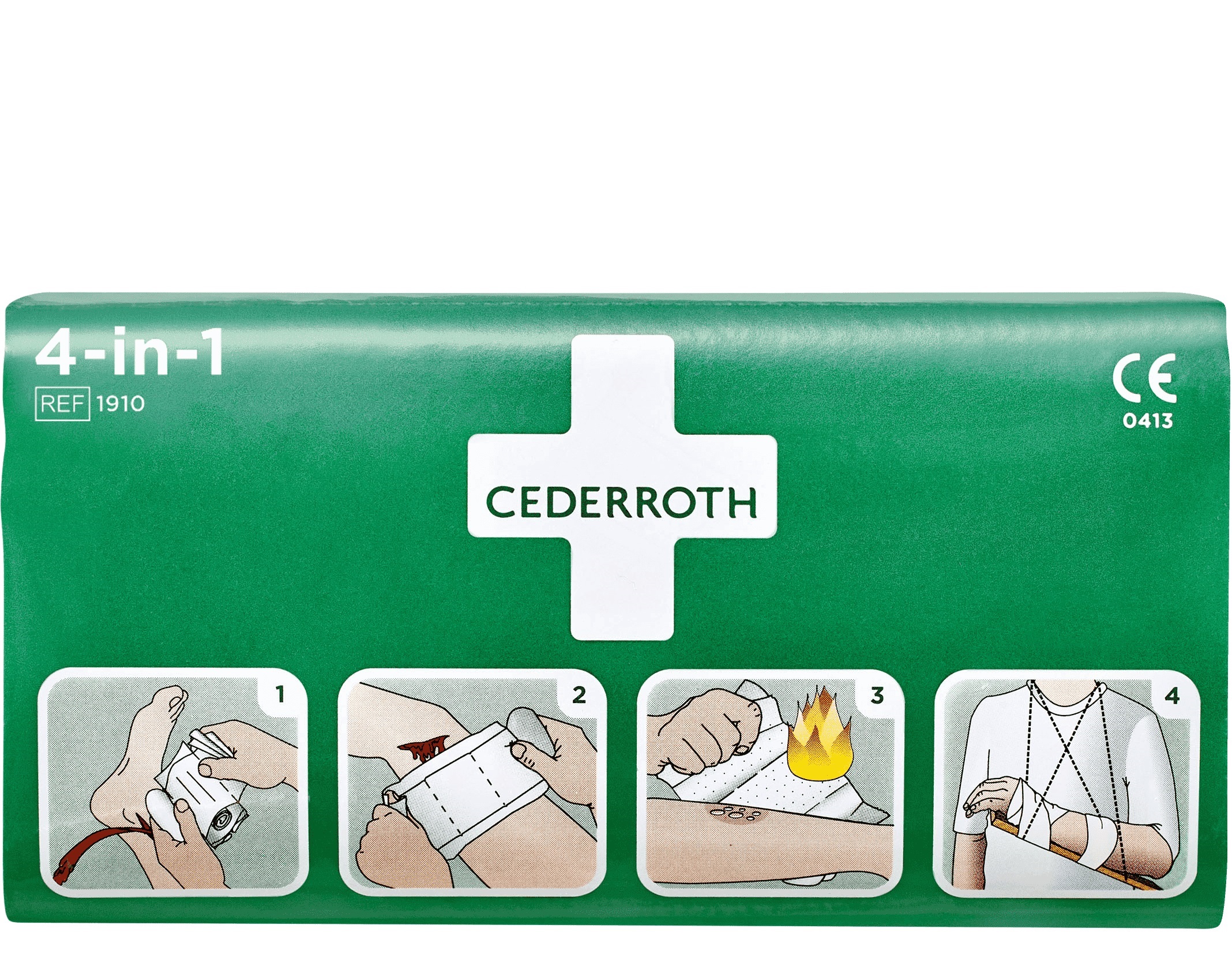 Cederroth 1910 4-in-1 Wunderverband (Blutstiller)
