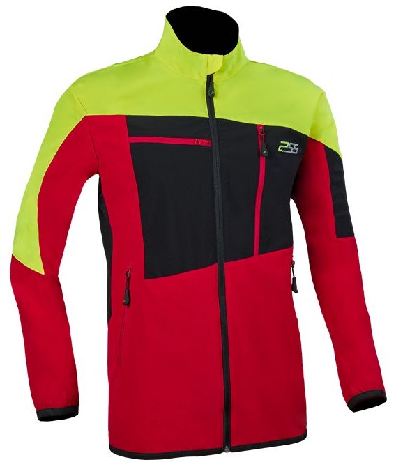 PSS X-treme Breeze Funktionsjacke rot/gelb